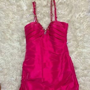 Hot pink Prom/ sweet 16 dress